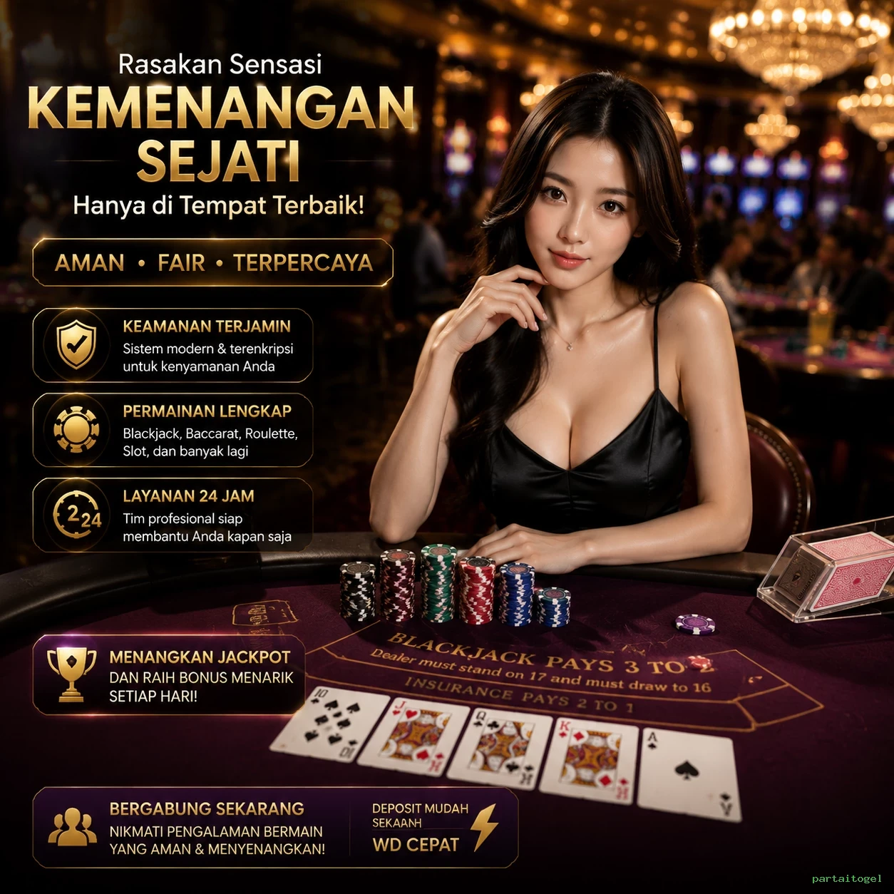 Ikon aplikasi partaitogel resmi